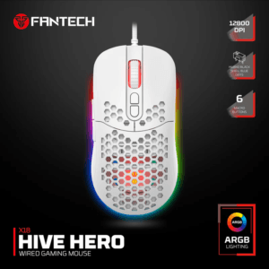 Fantech HERO X18 Gaming Mouse RGB White