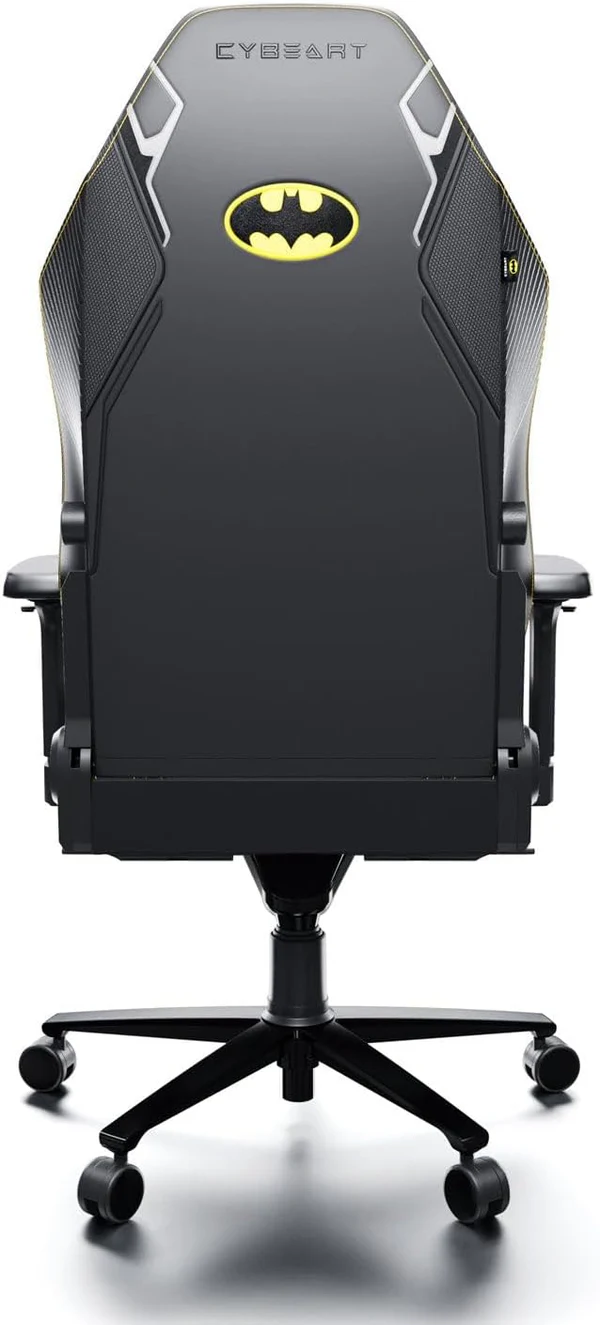 CYBEART | Batman Classic - Chaise de gaming/bureau série APEX | Lombaire 4D, accoudoir 4D, similicuir Endura, oreiller AeroMag, inclinable et inclinable - Image 8