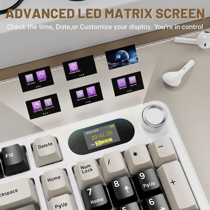 ATTACK SHARK X98PRO Wireless Gaming Keyboard كيبورد جيمنج - Image 2