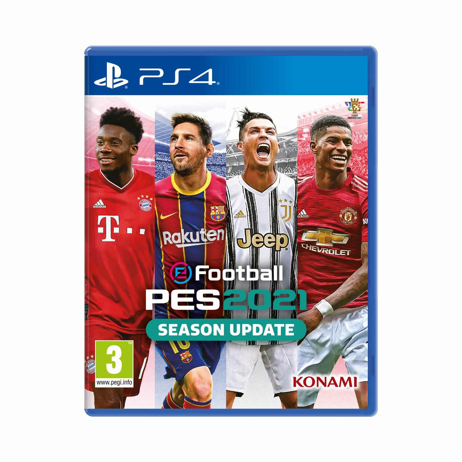 CD PS4 PES 2021 SEASON UPDATE - سي دي بلايستيشن 4 بيس 2021 سيزون ابديت عربي جديد