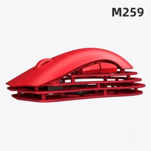 AJAZZ M259 Magnesium Aluminum Alloy Mouse Tri-mode: Bluetooth / 2.4G Wireless / Wired ماوس جيمنج