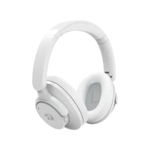 Redragon H610 Wireless Gaming Headset for PC, Mac, NS, Phone - BT 5.3 with Active Noise Cancellation, 40H Battery, Lightweight, Over-Ear Headphones with Built-in Mic, White