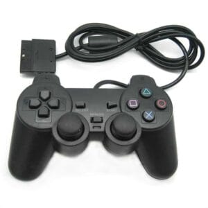 PS2 Wired DOUBLE-SHOCK 2 Controller (BLACK)