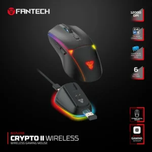 Fantech WG7V2RD CRYPTO II Wireless Gaming Mouse Black