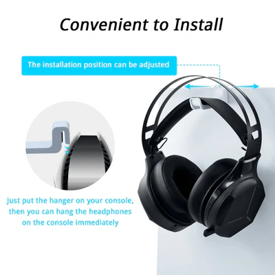 Dobe Headset Storage Set with Game Disc Rack for Ps5 - Image 3