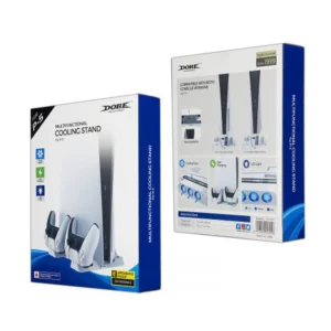 قاعدة مروحة تبريد متعددة الوظائف Dobe TP5-1507 لوحدة تحكم PS5