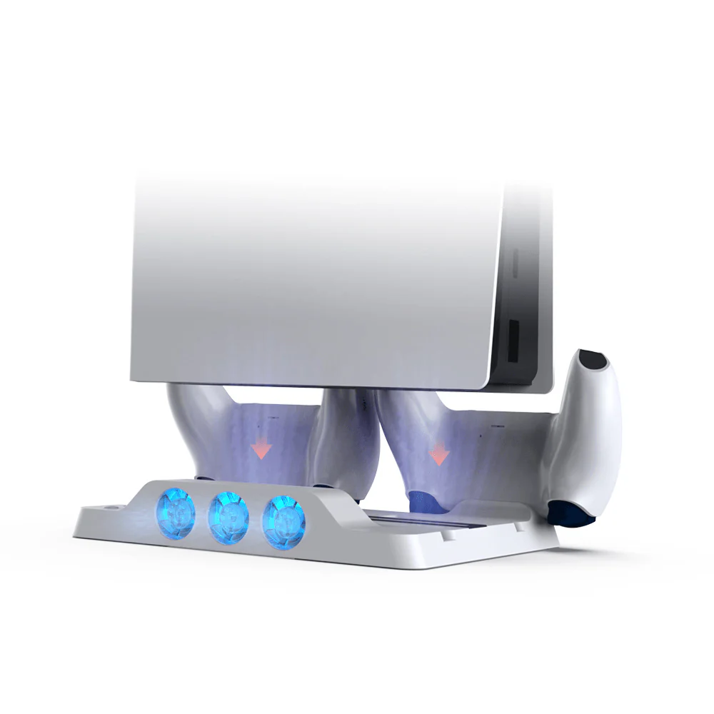 قاعدة مروحة تبريد متعددة الوظائف Dobe TP5-1507 لوحدة تحكم PS5 - Image 3
