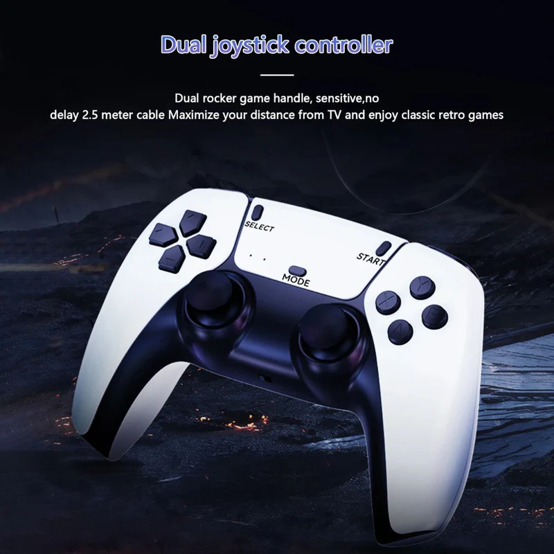 🎮 Game Stick 4K Pro – جهاز الألعاب الكلاسيكي اللاسلكي لعالم من المتعة - Image 2