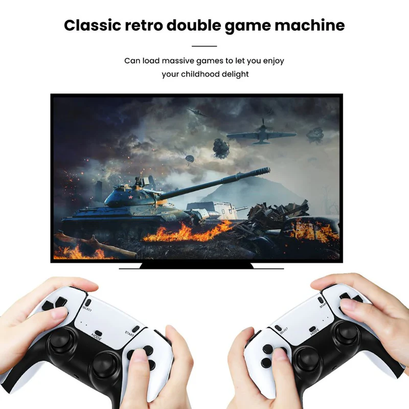🎮 Game Stick 4K Pro – جهاز الألعاب الكلاسيكي اللاسلكي لعالم من المتعة - Image 3