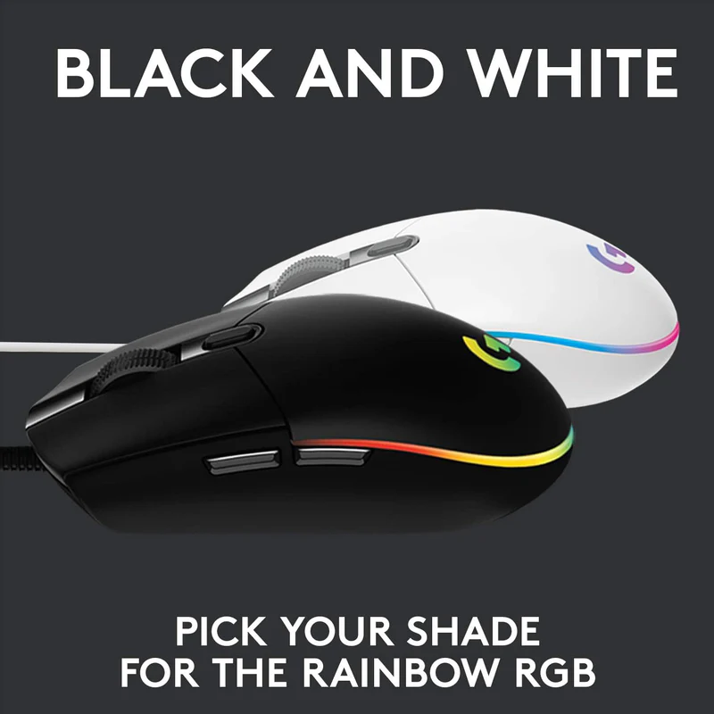 Logitech G102 Light Sync Gaming Mouse with Customizable Rgb Lighting, 6 - Image 4