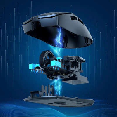 Redragon Gaming Mouse M816 , 44g Ultra-light 8k Polling Rate 26000 Dpi Mouse, Full - Image 3